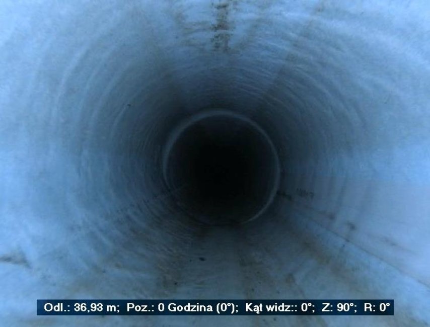 Kanały kanalizacji sanitarnej po renowacji bezwykopowej