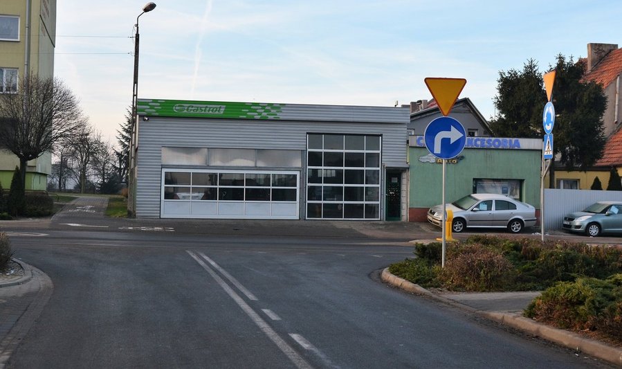 Nie można już skręcić z ul. Czempińskiej w stronę wiaduktu