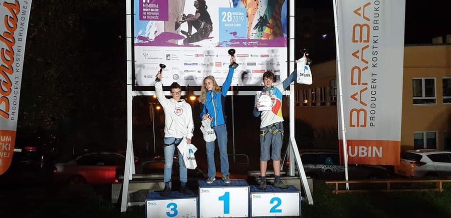 Patryk na drugim stopniu podium w Lubinie