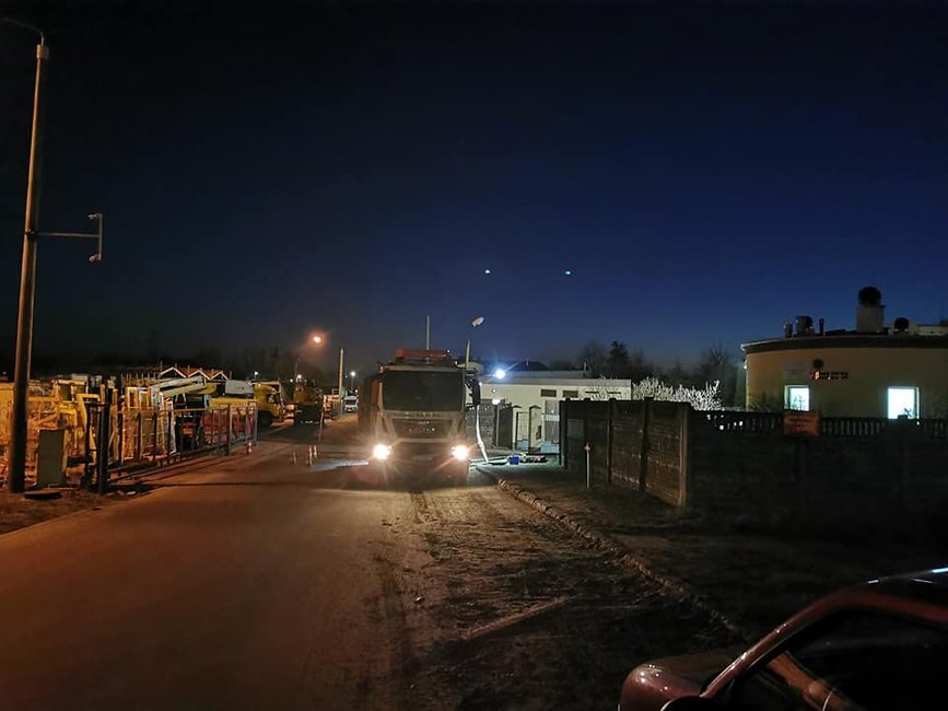 Walka ze skutkami niefrasobliwości mieszkańców trwała pięć godzin