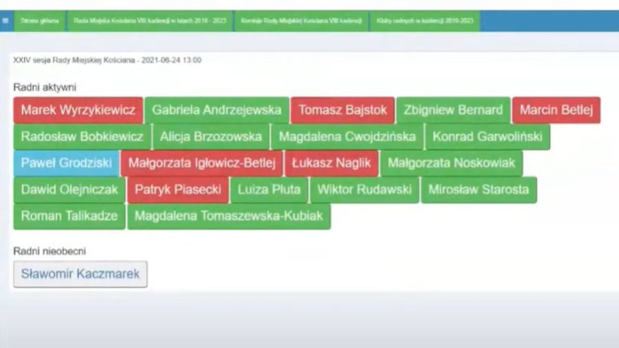 Za rozszerzeniem strefy opowiedziało się 13 radnych, 6 było przeciw, 1 wstrzymał się od głosu. 