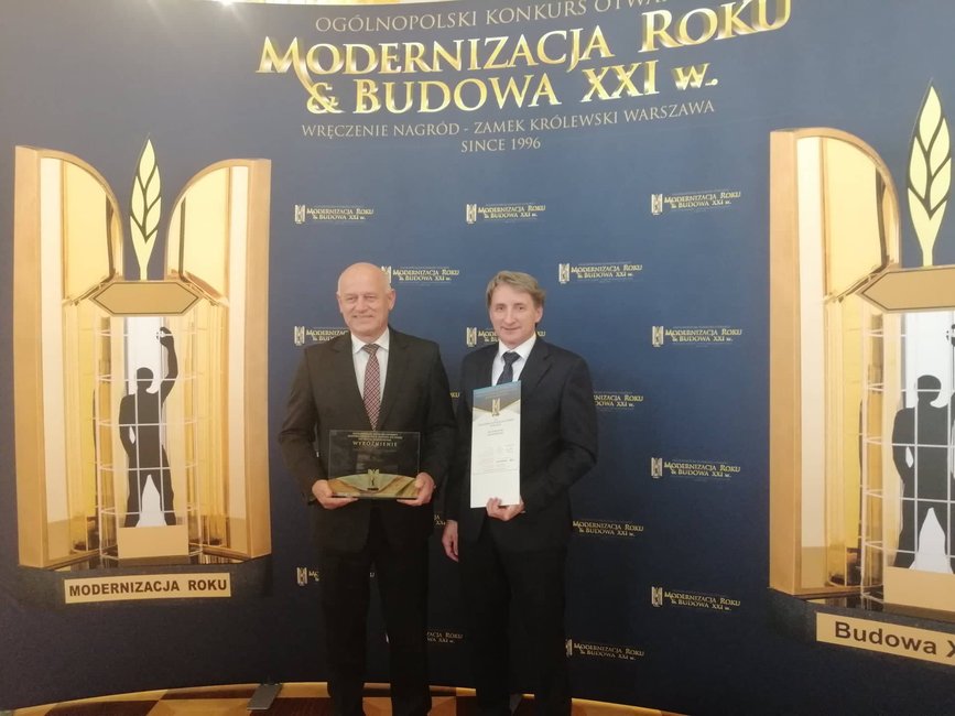 Wyróżnienie wręczono podczas gali  na Zamku Królewskim w Warszawie 