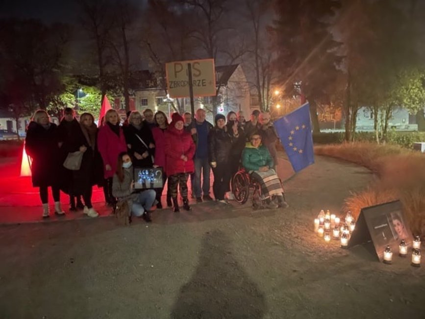 Ani jednej więcej – pod takim hasłem protestowano w sobotę. Fot. FB O. Stankiewicza