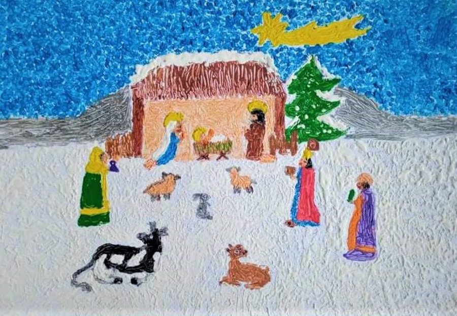 I miejsce – praca Wiktora Będkowskiego z klasy III b ze Szkoły Podstawowej nr 3 w Kościanie.