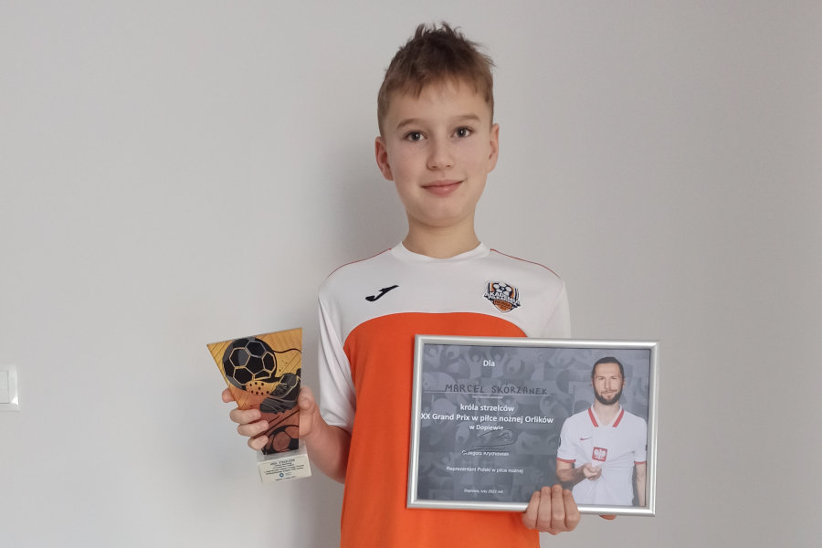 Marcel Skórzanek - król strzelców Pucharu WZPN