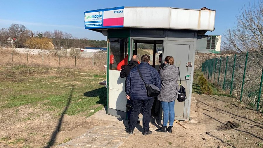 Na interwencję zaproszono dziennikarzy i radnego miejskiego Łukasza Naglika.