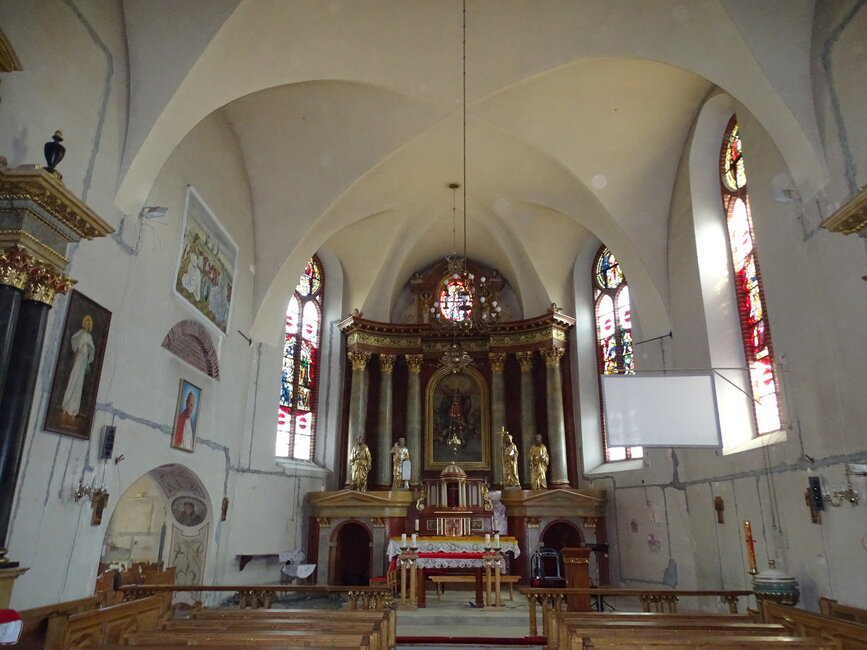 Kościół pw. NMP Wniebowziętej w Śmiglu.