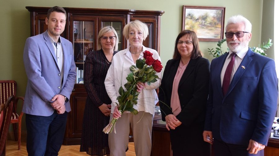 Od lewej: Michał Samoląg, Joanna Bardyan, Ewa Szymczak, Dorota Słowińska, Henryk Bartoszewski.