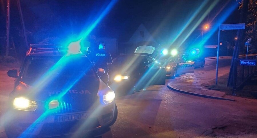 W zatrzymaniu uciekiniera pomogli policjanci z Czempinia.