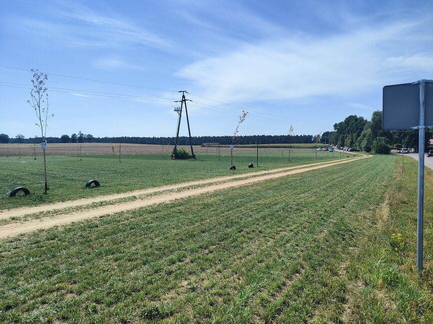 Pusty bezpłatny parking
