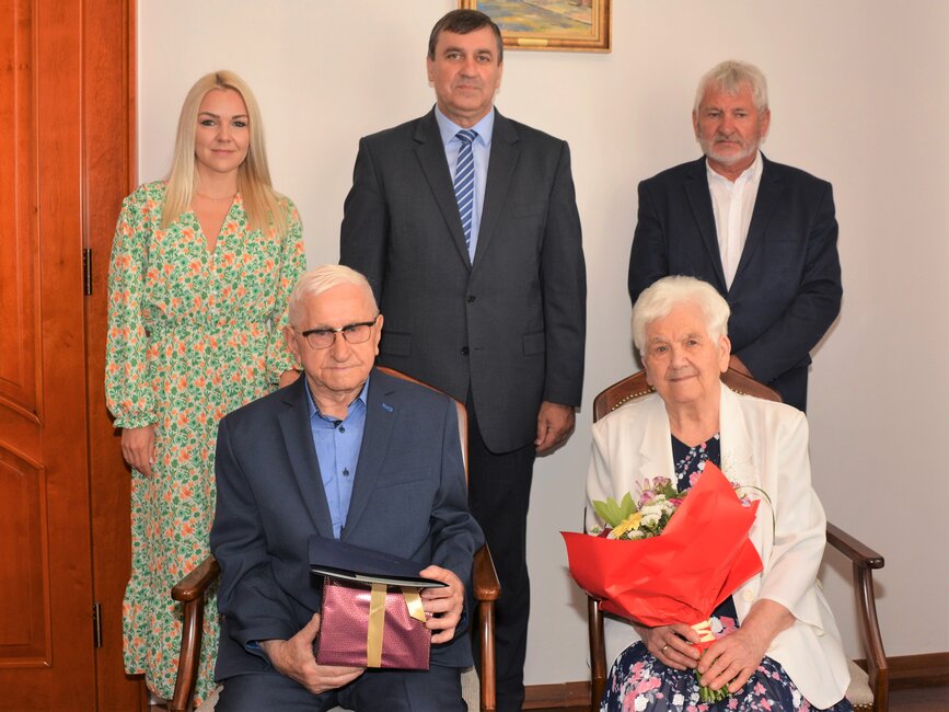 Gośćmi burmistrza Ruszkiewicza byli Marianna i Zygmunt Pawlisiakowie i ich bliscy.