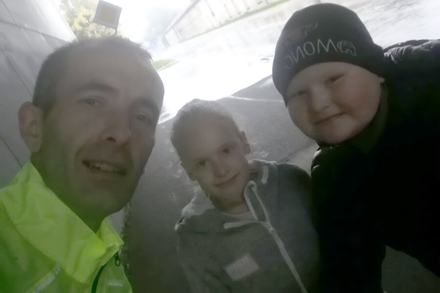 Szósty maraton. Spotkanie z Emilką i Tobiaszem.