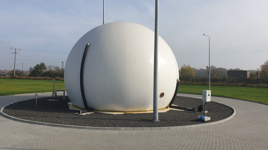 Zbiornik biogazu