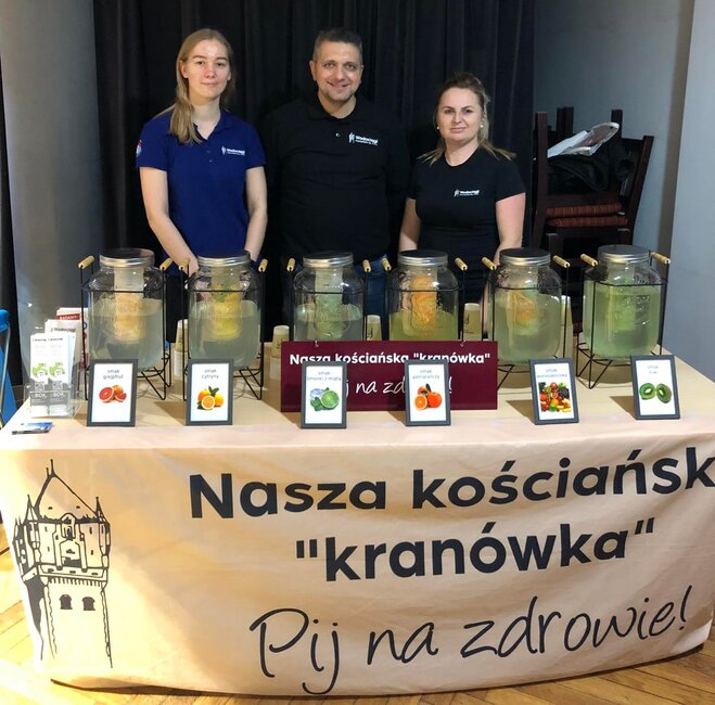 Okazjonalnie, na sesji pojawiło się stoisko z kranówką znane z wielu miejskich imprez.