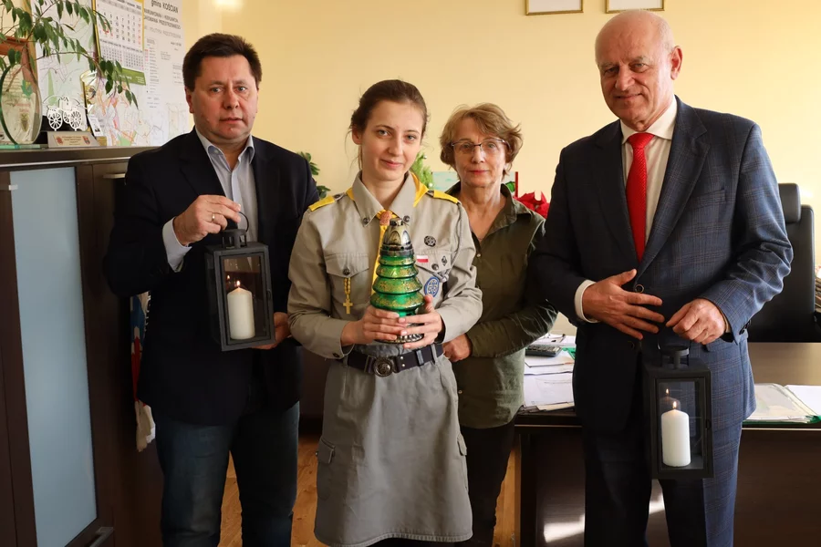 …wójta Andrzeja Przybyły