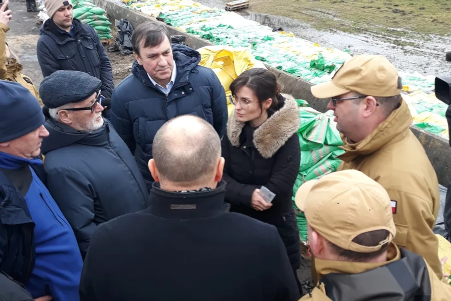 Miejsce akcji wizytowała Wojewoda Wielkopolska Agata Sobczyk