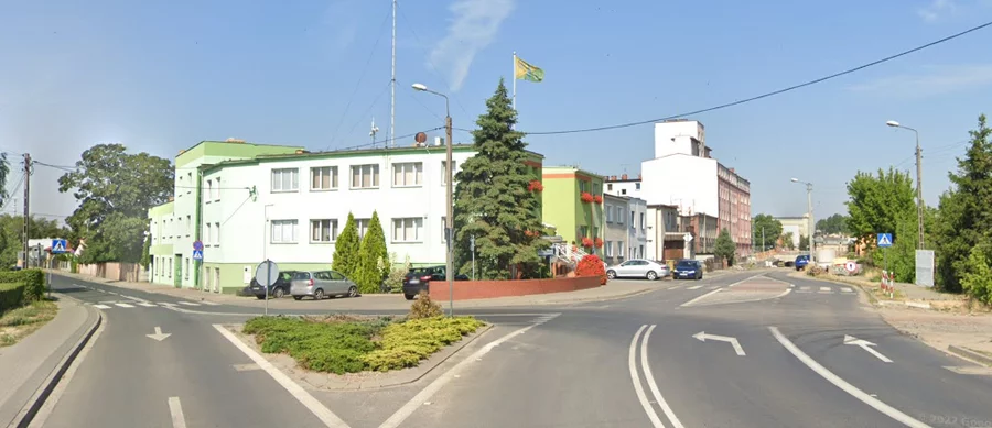 Na skrzyżowaniu ma powstać rondo. 