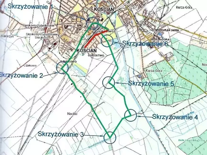 Objazd wyznaczono przez Nacław