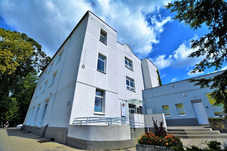 Biblioteka po przebudowie z lat 2014-2015