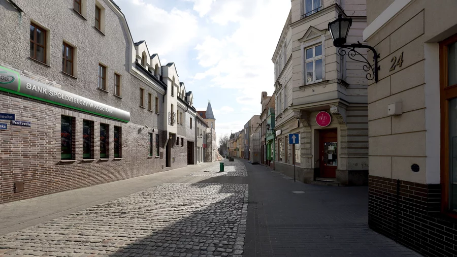 20 marca 2020 roku ulice miast opustoszały.