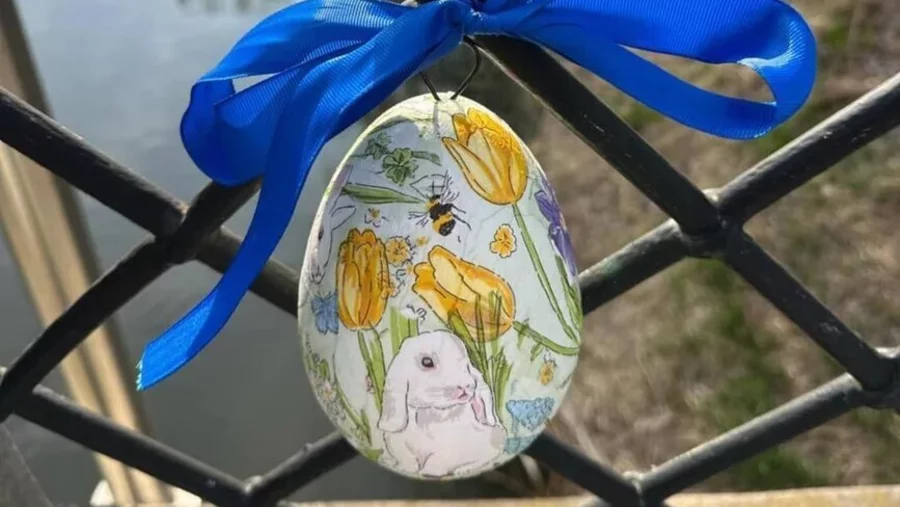 Pisanki wykonali pacjenci WCN