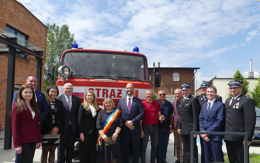 Uczestnicy uroczystości w Czempiniu. 