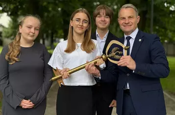 Fot. FB Sławomir Kaczmarek - Burmistrz Miasta Kościana