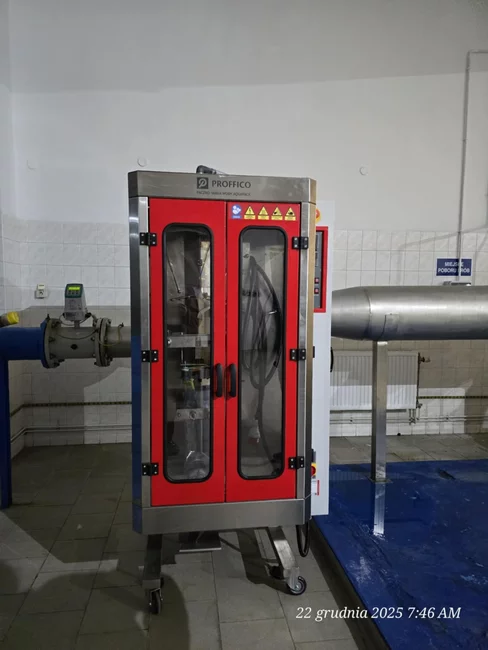 Paczkowarki zamontowano na obu stacjach uzdatniania wody.