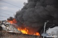 Kolejny pożar na złomowisku