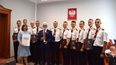 Gratulacje dla strażaków