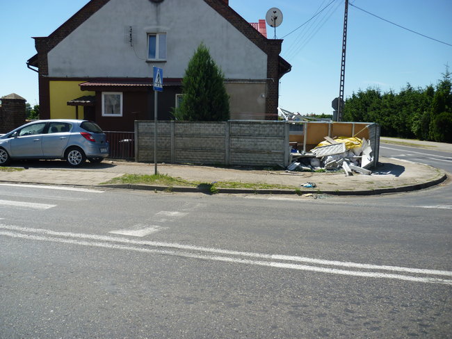 Po jednym z wypadków...