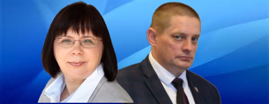 Dorota Słowińska i Zbigniew Franek