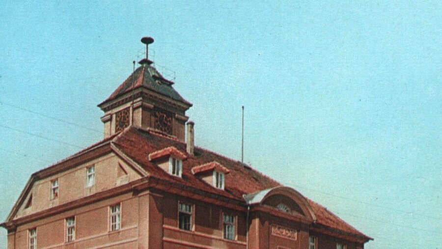 Kościański ratusz, fot. z lat 1970-75