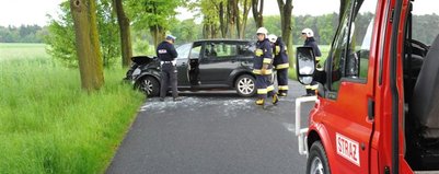 Poślizg na plamie oleju