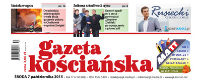 866 numer Gazety Kościańskiej