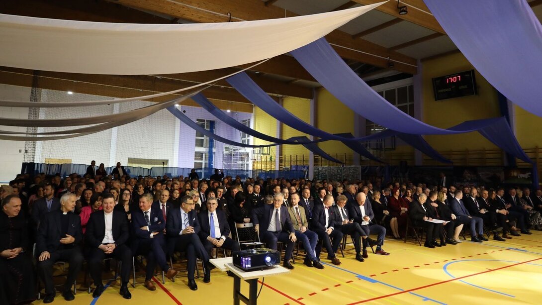 Spotkanie Noworoczne odbyło się 3 stycznia, w hali sportowej w Racocie.