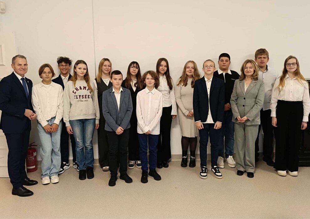 Pamiątkowe zdjęcie z pierwszej sesji.