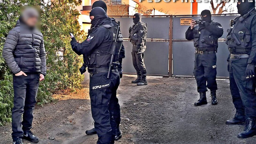 Do obywatelskiego ujęcia przez „łowców pedofili” doszło w niedzielę. Fot. ECPU Polska