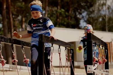 Zaproszenie na bieg z przeszkodami dla bąbli i juniorów 