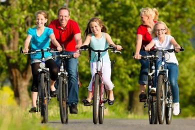 Rowerem wokół jeziora, czyli Powiatowy Rajd Rowerowy