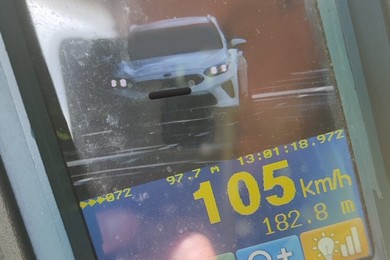 Dostała mandat 1500 zł i 13 punktów karnych