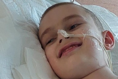 Olek z Bonikowa stracił mowę i ma niedowład całego ciała 