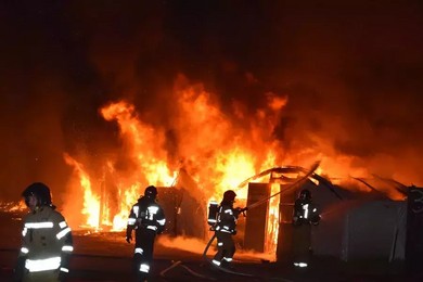 Policja zatrzymała mężczyznę podejrzanego o podpalenie w Czaczu