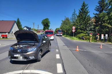 Nie ustąpił pierwszeństwa motocykliście 