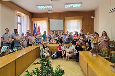 Oficjalne powitanie najmłodszych mieszkańców