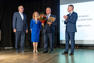 Kościan dziękuje Piotrowi Łuczakowi 