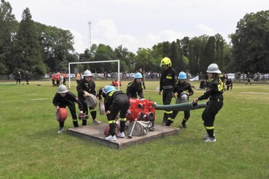 Fotorelacja ze strażackich zawodów w Głuchowie