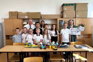 Sukcesy robotyków z kościańskiej „Czwórki” 