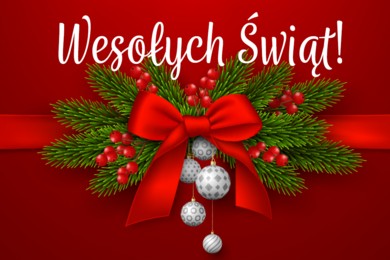 Wesołych Świąt Bożego Narodzenia!