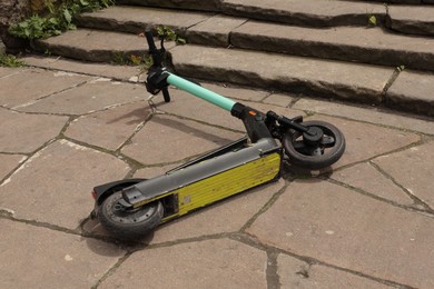 Pijany 45-latek na hulajnodze